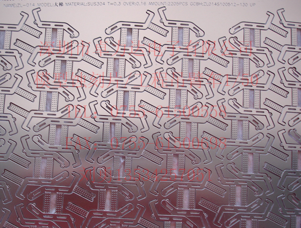 汽車模型蝕刻片